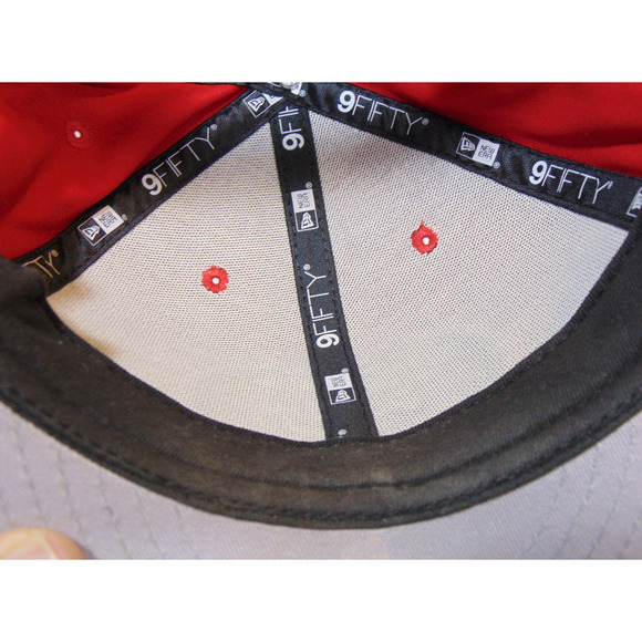 New Era San Francisco 49ers Red SnapBack Hat Side One Size NFL Team 9Fifty 950 - Picture 11 of 11